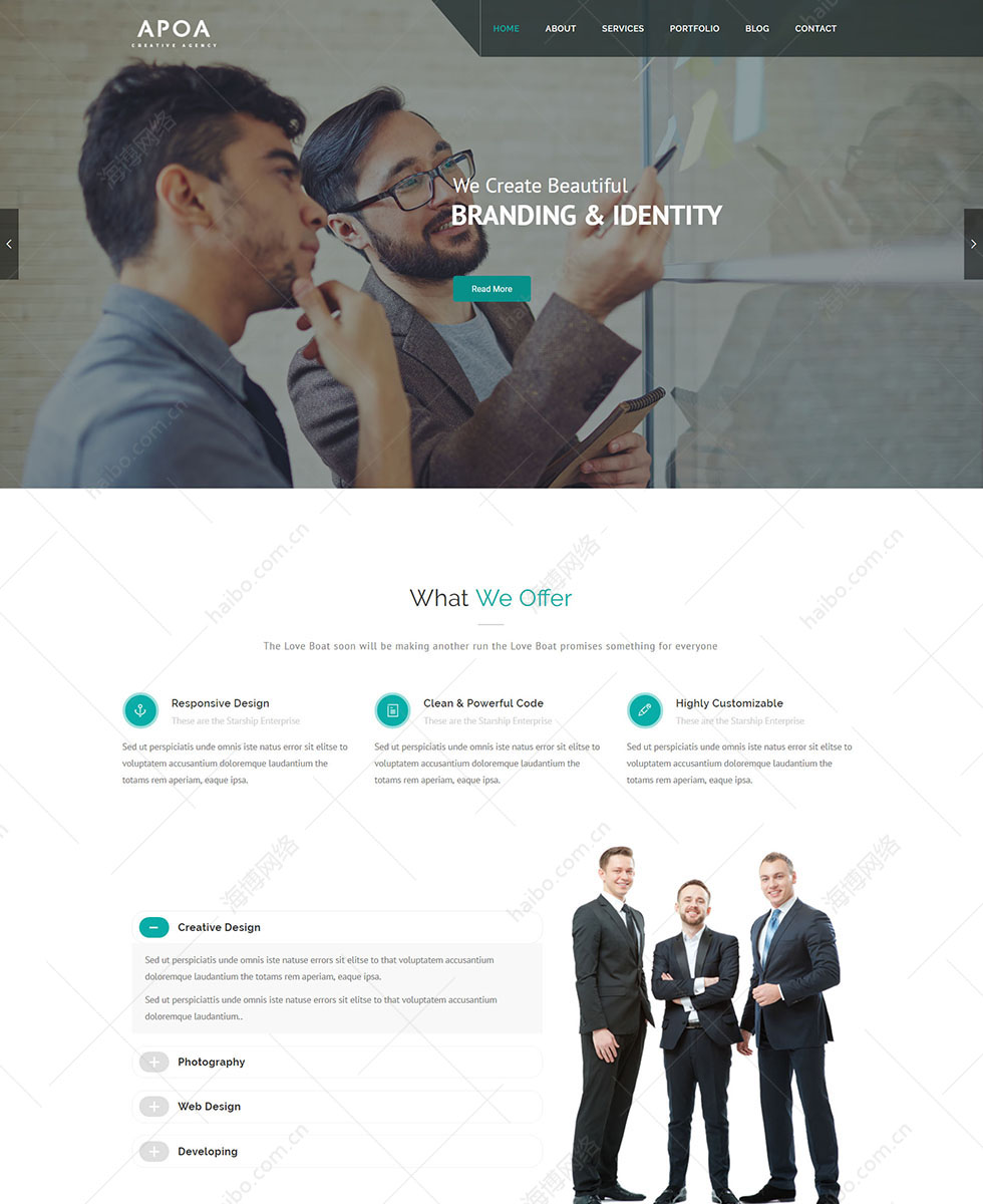 Wordpress网站, WP1805 Wordpress网站, WP1805